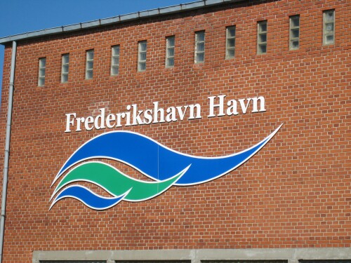 Frederikshavn Harbour (Havn) Sign