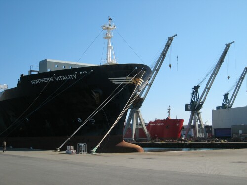 Danish Harbour - Container Ship