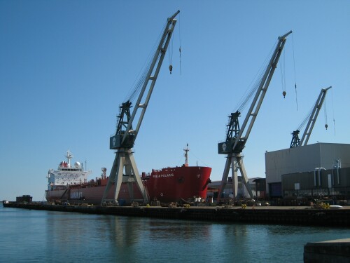 Denmark Cargo Ships - Frederikshavn Harbour