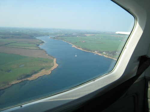 Haderslev Fjord from the Air