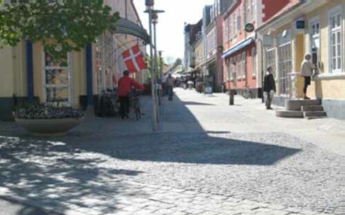 Walking Street in Denmark - Saeby Pedestrian Street