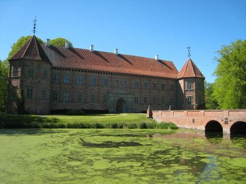 Moated Castles in Denmark - Voergaard Slot