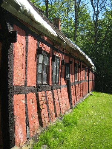 Half-Timbered building in Denmark