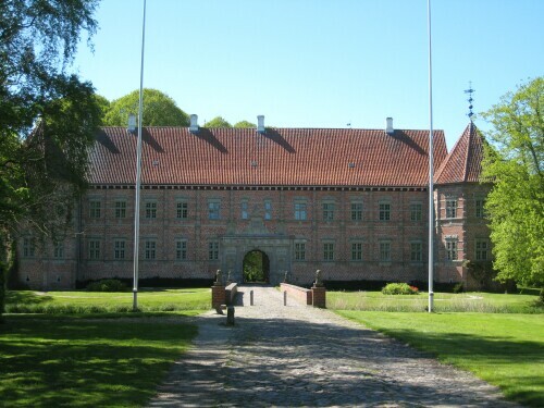 Cobblestone Road in Denmark - Voergaard Castle