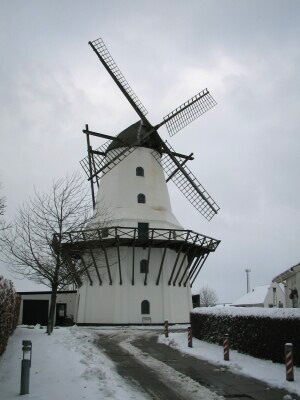 Windmill in Kolding Denmark