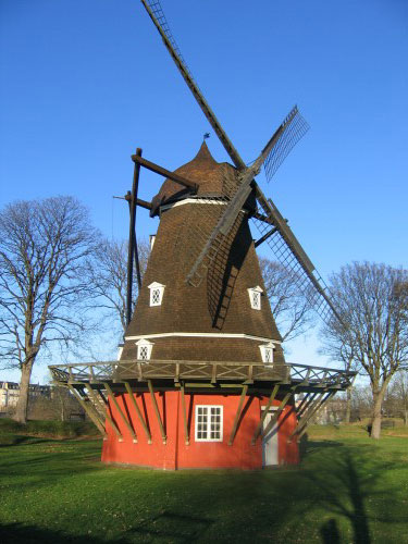 Windmill-in-Copenhagen-Castle